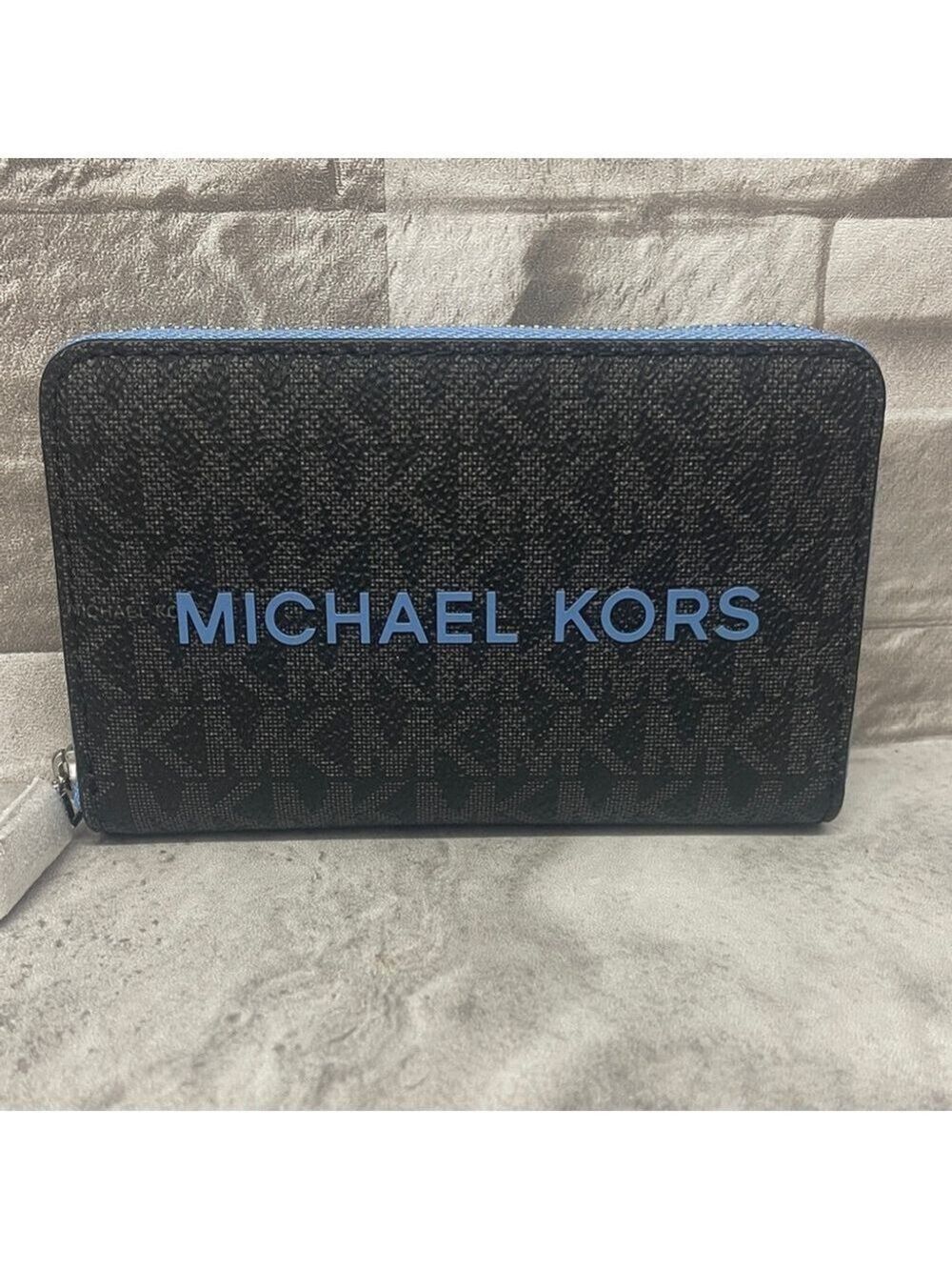 Michael Kors Scarlett Medium Satchel & Matching Wallet South Pacific Blue - Picture 11 of 14
